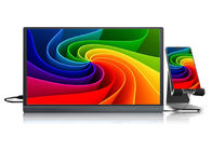 Monitor portatile a 15,6 pollici ultra esile di HDR del porto di gamma 72% HDMI di colore