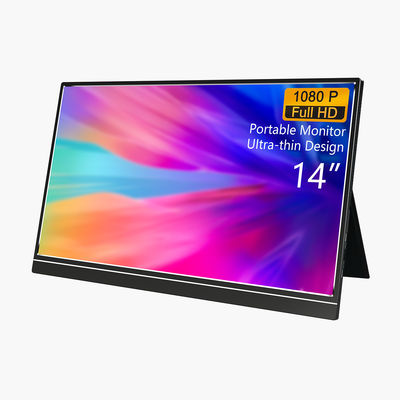 monitor portatile a 14 pollici pieno di 1080P HD per PS4/XBOX ONE/COMMUTATORE